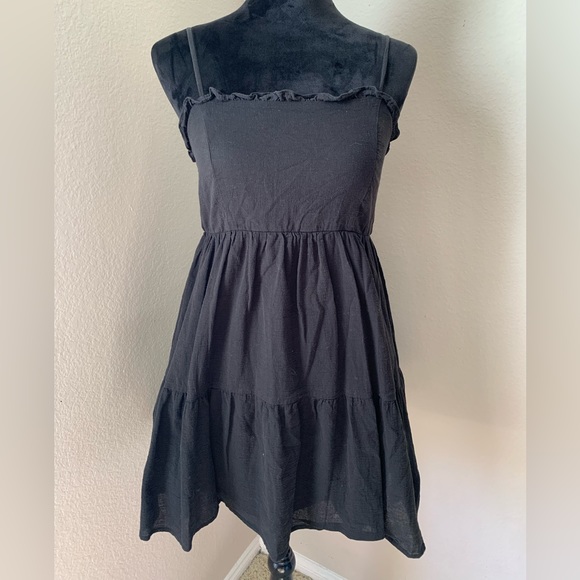 wild fable Dresses Wild Fable Black Baby Doll Dress Poshmark